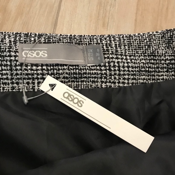 Asos Tweed Skirt - Picture 4 of 6